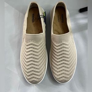 Sonoma Women's Goods For Life Catahoula Slip On Shoes Taupe Size: 8 1/2M